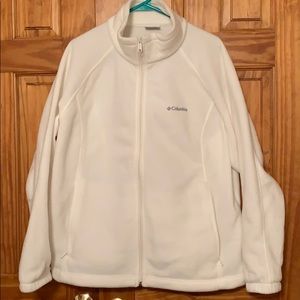 Women’s White Columbia Full Zip Fleece